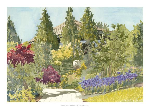 Aquarelle Garden IX