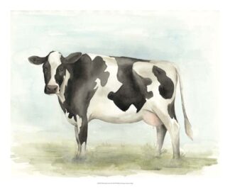 Watercolor Cow II