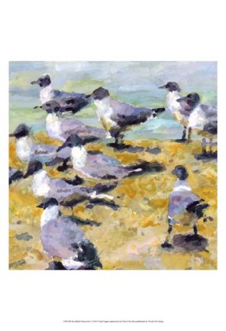 Sea Birds Watercolor I