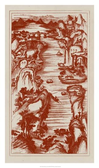 Chinese Bird's-eye View in Red II