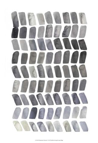 Watercolor Chevron I