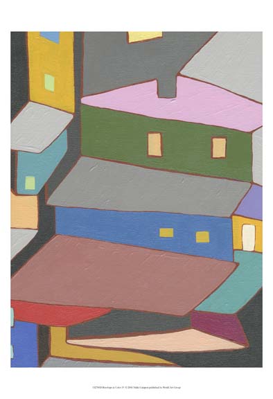 Rooftops in Color IV