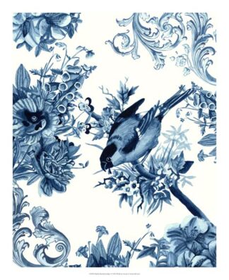 Bird & Branch in Indigo I