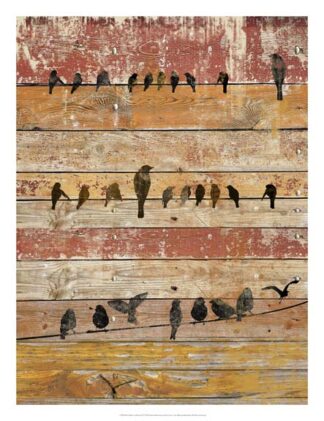 Birds on Wood II