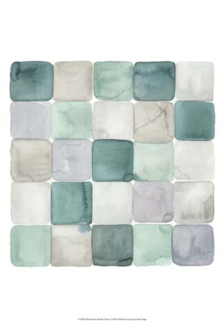 Watercolor Window Panes I