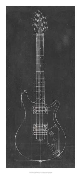 Electric Guitar Blueprint II