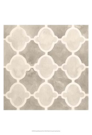Neutral Watercolor Tile II