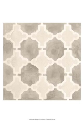 Neutral Watercolor Tile III