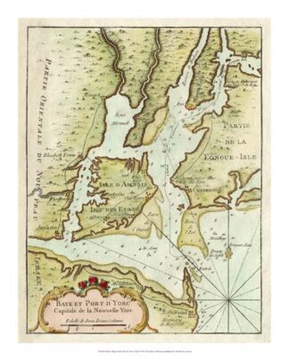Petite Map of the Port of New York