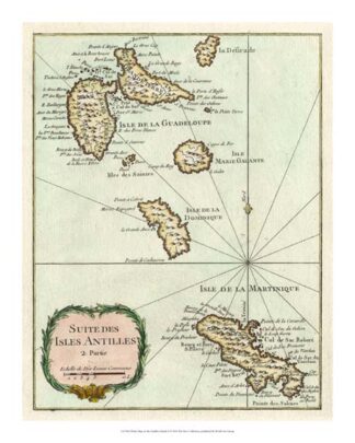 Petite Map of the Antilles Islands I