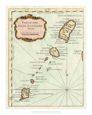 Petite Map of the Antilles Islands II