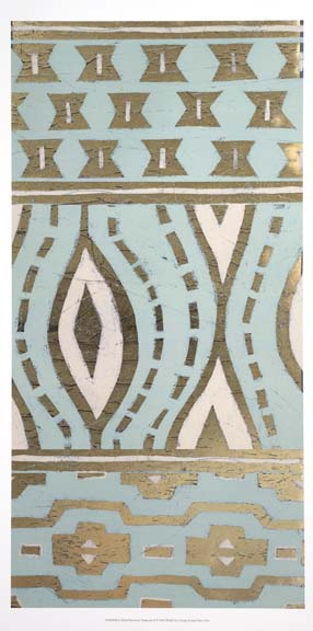 Tribal Pattern in Turquoise II
