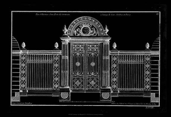 Neufforge Gate Blueprint IV