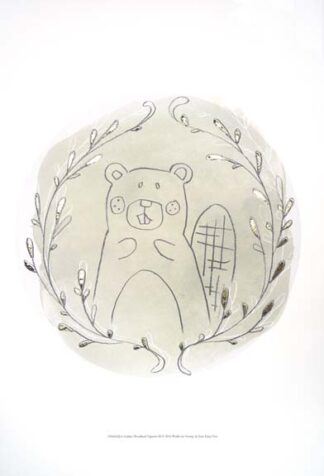 Golden Woodland Vignette III