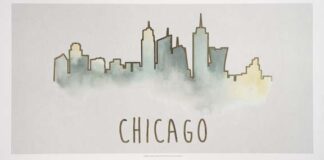 Goldleaf City Silhouette II