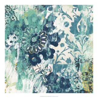 Blue Floral Layers II