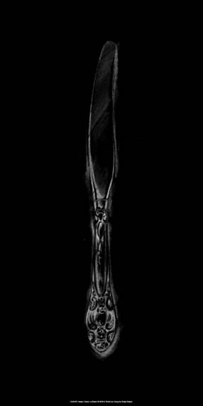 Ornate Cutlery on Black III
