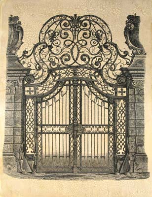 Wrought Iron Gate