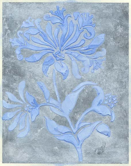 Silver Leaf Floral I