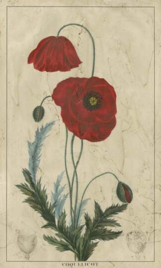 Embellished Crimson Bloom II