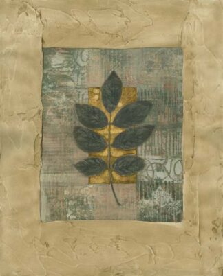 Textured Leaf Fresco II