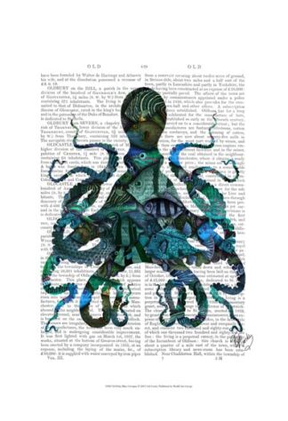 Fishy Blue Octopus