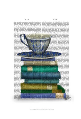 Teacup and Books