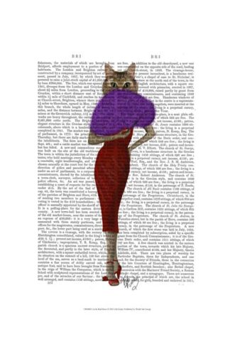 Cat In Red Dress