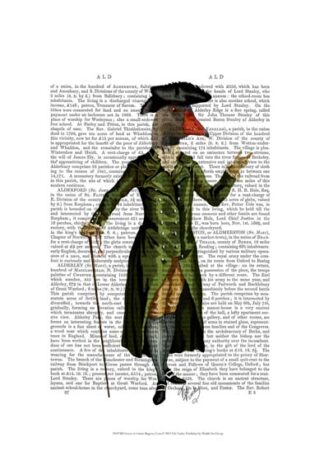 Goose in Green Regency Coat
