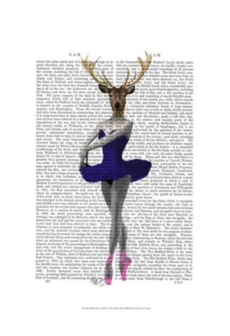 Ballet Deer in Blue