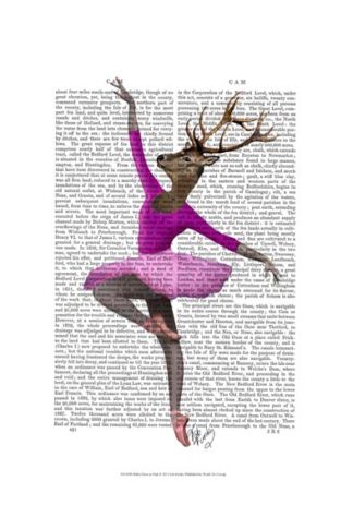 Ballet Deer in Pink