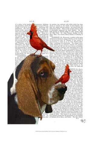 Basset Hound and Birds