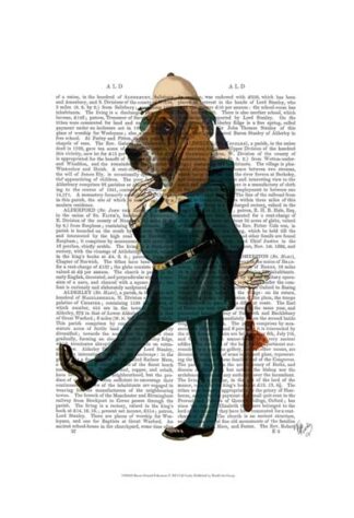 Basset Hound Policeman