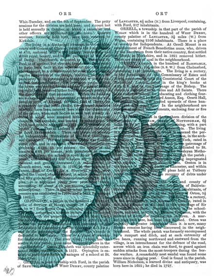 Blue Corals and Sea Urchins II