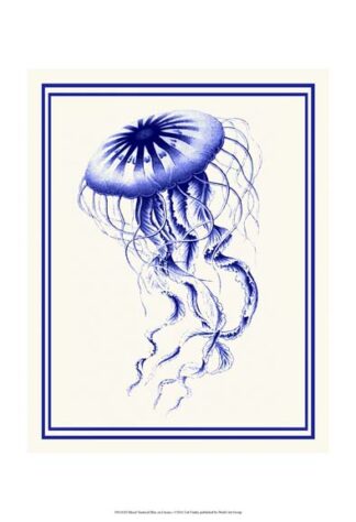 Mixed Nautical Blue on Cream c