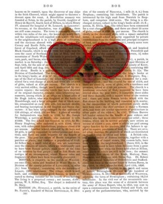 Pomeranian and Heart Glasses