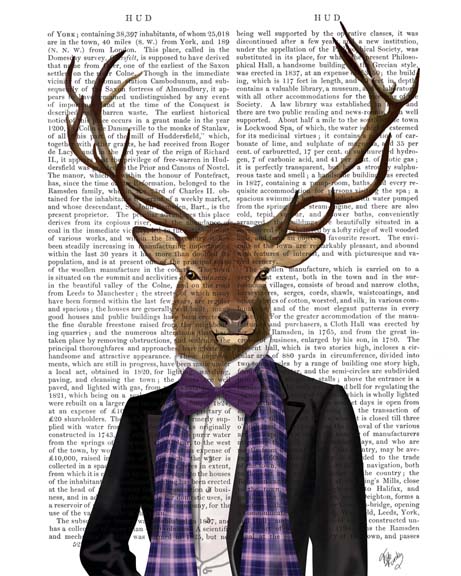 Deer in Evening Suit, Portrait