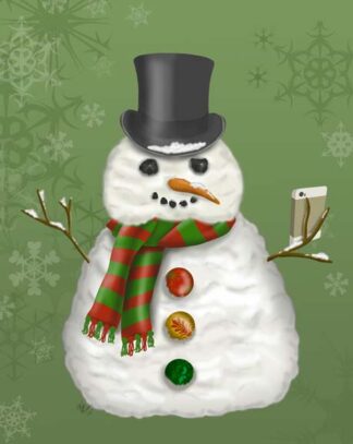 Snowman Selfie