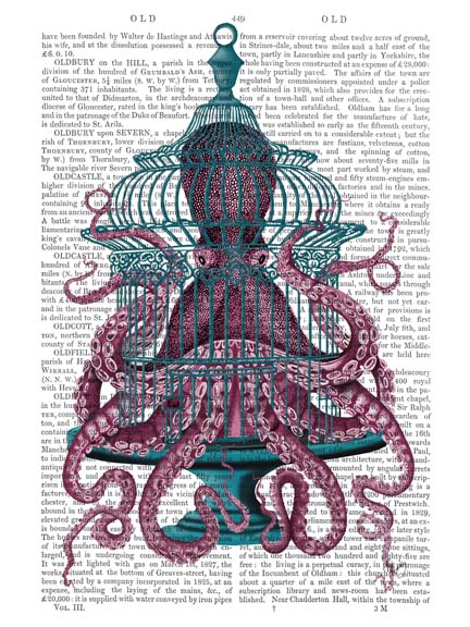 Pink Octopus in Cage