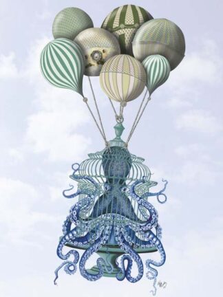 Octopus Cage and Balloons