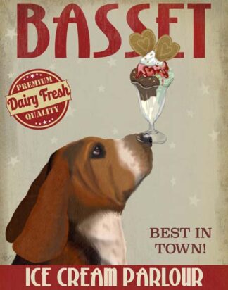 Basset Hound Ice Cream