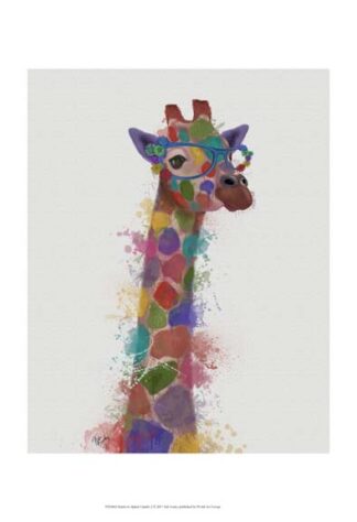 Rainbow Splash Giraffe 2