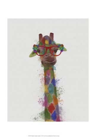 Rainbow Splash Giraffe 3