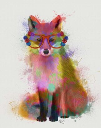 Rainbow Splash Fox 2
