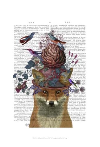 Fox Birdkeeper with Artichoke