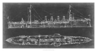 Navy Cruiser Blueprint