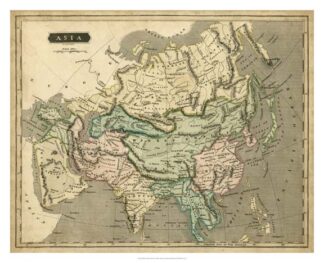Thomson's Map of Asia