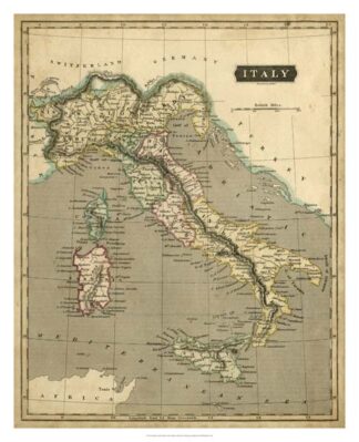 Thomson's Map of Italy