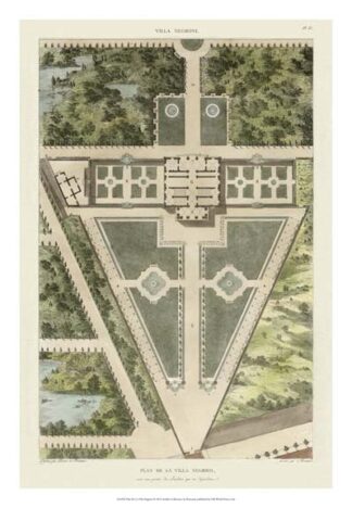 Plan De La Villa Negroni