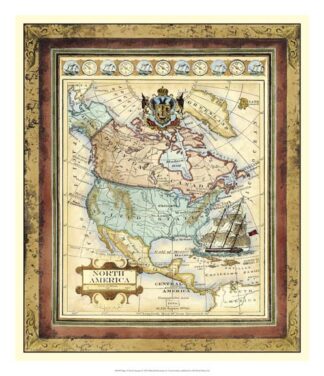 Map of North America